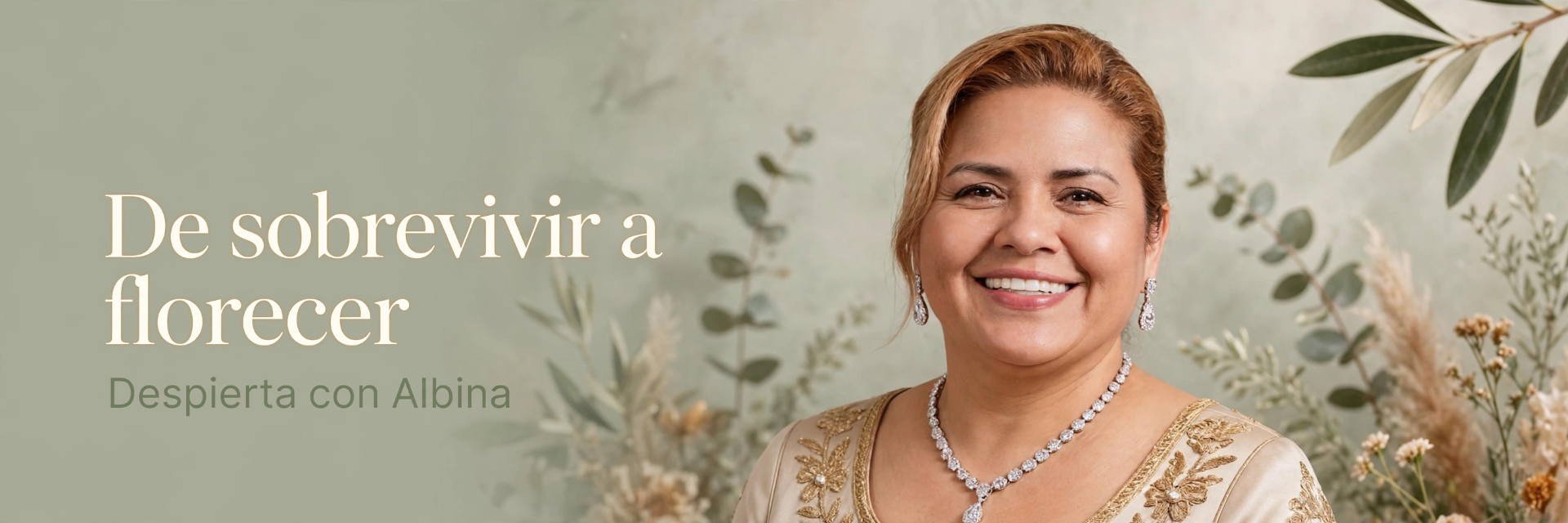 De sobrevivir a florecer - Despierta con Albina